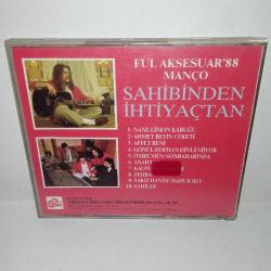 Cd Barış Manço sahibinden ihtiyaçtan Ful aksesuar 88. Orijinal. 1988 kırmızı bandrollü dönem baskı albüm.