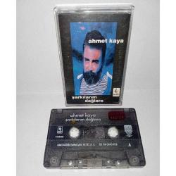 Kaset Ahmet Kaya şarkılarım dağlara albümü. orijinal sorunsuz çalışıyor koleksiyonluk