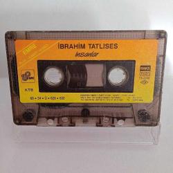 Kaset İbrahim Tatlıses İnsanlar. orijinal kartoneti yok. baştan sona dinlendi sorunsuz çalışıyor
