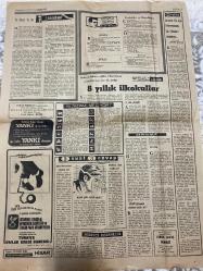 TERCÜMAN GAZETESİ - 22 NİSAN 1970 - SADECE 2 SAYFADIR -Turgut Özal-Karaosmanoğlu-Erim-Sung San-Murat Üçlüoğlu-Sabri Koç-Kemal Alp-Ergün-Zülfiye Münir-Rauf Tamer-Ali Rıza Alp-Kemal Arıburnu-Karaosmanoğlu peşin hükümle konuşmuştur-Turgut Özal veda mesajı yayınladı-Dört silahlı Osmanlı Bankası Kavaklıdere şubesini soydu-Adam kaçırmak da ucuzladı-Dev gençlileri olay çıkan okuldan veliler kaçırttı-850 işçi çatıştı 6 yaralı var-Zonguldak’ta patlama sonucu 3 maden işçisi öldü-O başbakan senin bu başbakan benim-Ya düzelt ya git-Nokta-Surat-İçerdikler ve dışardakiler-8 yıllık ilkokullar-Sovyetler 37’nci Arap Federasyonu’nu Çin Pakistan’ı destekliyor-Yıldızınız ne diyor?-3 sual 3 cevap