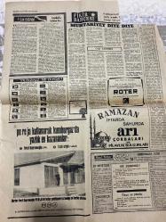 TERCÜMAN GAZETESİ - 16 KASIM 1969 - SADECE 2 SAYFADIR -Sunay-S. Kılıç-Celal Yardımcı-Şükrü Baban-Rauf Tamer-Fevzi Bayramoğlu-Fazlı Ergin-Küçük esnaf ve sanatkar sosyal sigortaya alınacak-Kesif sisten tren kamyon çarpıştı 4 ölü 8 yaralı var-Dünya ile Ay arasında 3 kişi var-Öğretmenlerle ilgili kanun tasarıları Meclise sevkedilecek-İlköğretim Müfettişleri Yönetmeliği yürürlüğe girdi-Süleymaniye’de teravih-Sunay Kiev’de tezahüratla karşılandı-Yozgat’ta kömür için gösteri yürüyüşü yapıldı-2 yıl üst üste sınıfta kalan öğrenciler yurtlardan çıkarılacak-Çardak’ta deprem-Yedi kadını öldüren çiftçi idam edildi-Yolları kesti palamut-İstanbul’a geldim ki-Muhtariyet diye diye-Vatikan kararlarını arzuh içinde iken hesap veriyor-Yıldızınız ne diyor?-20 müşteri-Ne dersiniz?-Uzaya ve yeraltı