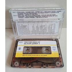 Kaset the very best of Elton John 1. Dönem Kağıt Baskı albümü. orijinal sorunsuz koleksiyonluk