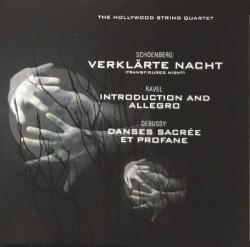Schoenberg Verklärte Nacht / Ravel Introduction And Allegro / Debussy Danses Sacrée Et Profane (Plak) Arnold Schoenberg, Maurice Ravel, Claude Debussy, The Hollywood String Quartet