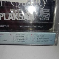 Kaset Nilüfer büyük aşkım Albümü. ambalajında sıfır