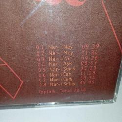 CD Mercan Dede secret tribe nar albümü. Dinlemeyi etkilemeyen çizikler var.