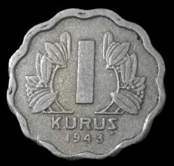 1943 Papatya 1 Kuruş