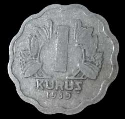 1939 Papatya 1 Kuruş