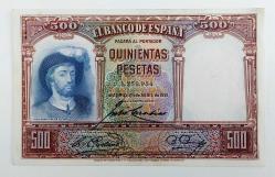 İspanya, 500 Pesetas 1931. (ÇA+)