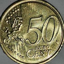 SLOVAKYA    2009    50  EURO  CENT    ÇİL  SETTEN ÇIKMA
