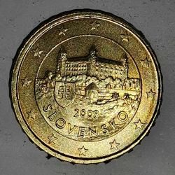 SLOVAKYA    2009    10  EURO  CENT    ÇİL  SETTEN ÇIKMA