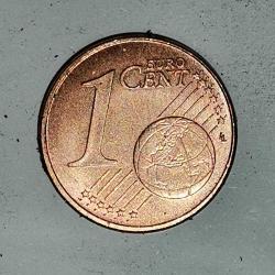 SLOVAKYA    2009    1  EURO  CENT    ÇİL  SETTEN ÇIKMA