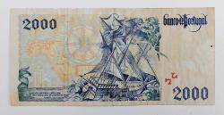 Portekiz, 2000 Escudos 1995. Hafif Kat İzli. (ÇT)