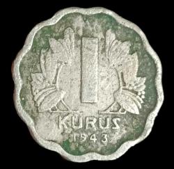 1943 Papatya 1 Kuruş