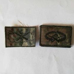 2 adet askeri kumaş peç - patch