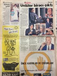 HÜRRİYET GAZETESİ DOĞUM GÜNÜ HEDİYESİ - 6 AĞUSTOS 2000 -TAM TAKIM 44 SAYFADIR -Akşener-Mehmet Niyazoğlu-Erdal Acar-Hakkı Koç-Mehmet Sırrı Öztürk-Numan Hatipoğlu-Murat Bardakçı-Oktay Ekşi-Kemal Yazar-Turgay Şeren-İlhan Soyler-Suat Kaya-Savio-Raul-Faruk-Marcio-Vedat-Savio-Emre-Lucescu-Bülent Candan-Tetteh-Zeki-Orhan-Sergen Yalçın-Ümit Aydınoğlu-Fuat Kars  Hayal değil gerçek-Bu da Balina Operasyonu-Yurtdışına çıkışı yasaklandı-Vakf ‘alma’ değil ‘verme’ yerdir-4 kişi 227’şer milyar kazandı-Büyük devletisiniz bize destek olun-Erdal Acar’ın yerini biliyorum-Olay kararnamede hükümet rahatladı-Denizli sıkıntılı-Fener’in Eyüp şovu-Revivo: F.Bahçe bir ömre bedel-Aslan’ın nefesi yetmedi-Lucescu’dan pembe tablo-Emre saklandı!-Galatasaray’a Alman panzeri-Trabzon şaşırttı-Sergen Yalçın Trabzon’u seçti-Terim ilk kupasını aldı-Maç Salıya bilet kapıya!-Skandal yaratan fotoğraflar-Sevgili değil dostuz-Duygusallık kısa sürdü-Kızlar Ahmet hocasına aşık-Ölürken iki can kurtardı-Trafiğe 9 kurban-Maganda vur