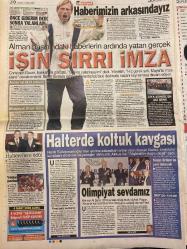 HÜRRİYET GAZETESİ DOĞUM GÜNÜ HEDİYESİ - 4 MART 2005 -TAM TAKIM 40 SAYFADIR -Fedime Aydemir-Ebru Yapıcıoğlu-Sedat Simavi-Recep Tayyip Erdoğan-Elvan Akyıldız-Vince Vaughn-Oktay Ekşi-Cumartesi Ekinde Ayşe Arman-Cumartesi Ekinde Funda Öncü-Cumartesi Ekinde Melike Karakartal-Prof. Dr. Erdal Türkkan-Naim Süleymanoğlu-Kenan Nuhut-Akkuş-Bülent Baloğlu-Sinan Erdem-Mehmet Ali Şahin-Rogge-Christoph Daum-Valencia-Anelka-İsmail Er-Recep Konuk-Hakan Ünsal-Fatih Akyel-Hasan Şaş-Hakan Şükür-Cihan Haspolatlı-Suat Kaya-Bülent Demirel-Rıza Çalımbay-Turgay Renklikurt-İsmail Er-Yasin Çakır-Oktay Ekşi-Atilla Sarıkaya-Bekir Coşkun-Eyyüp Ensar Gökbulut-Ömer Tiryaki-Şehmus Çakan  Barbaros’ta iki kız intihara kalkıştı-İki de kadın kurban-Rekabet hukukçusu hukukçu da değilmiş-Erdoğan Elvan’ın davetini kırmadı-Küçük birader parasını kurtarıyor-Şubat enflasyonu sıfıra yakın-Katliam olur dedim beni dinlemediler-Sünni Şiiciler-Beşiktaş Aydınus’la 2’de 2 yaptı-Hagi kelepçeyi taktı-Asıl derbiye geliyor-Silahım kulübed