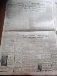 Cumhuriyet Gazetesi - 2 Ağustos 1950 - toplantıdan çıkan ilk netice  Cumhuriyet Başmakale - güvenlik Konseyi sert tartışmalar ile açıldı - meclisin içtimaa daveti için imza toplanıyor - Milli Savunma Bakanı Refik Şevket İnceye bir buçuk ay izin verildi - Rusya Türkiye'de panik yaratmaya çalışıyor - Genelkurmay Başkanı Orgeneral Nuri Yamut'un piyade teğmenlerine öğüdü fotoğraf - maruf Fransız edibi Claude Farrere dün İstanbul'a geldi fotoğraf - bir mısırlı kahinin kehaneti üçüncü Dünya harbi Türkiye'ye sirayet etmeyecekmiş - bir ajansın Başbakan Adnan Menderes'e 5 suali - 3. Dünya harbi nasıl olacak yazan İngiliz gizli istihbarat subaylarından Philipp Reynoids yazı dizisi - Ankara vapuru dün geldi - Posta güvercini yazan Kerime Nadir yazı dizisi - Türkiye güzellik kraliçesi müsabakası Beyhan Katuk Ve Asuman Demireli fotoğraf - düdüğümüz ötmez oldu yazan Burhan Felek - Stalin yeniden dil bilgini rolünde - Bursa Valisi Haşim İşcan Bursa'dan ayrıldı - Üç Silahşörler yazan Alexandre Dumas