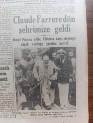 Cumhuriyet Gazetesi - 2 Ağustos 1950 - toplantıdan çıkan ilk netice  Cumhuriyet Başmakale - güvenlik Konseyi sert tartışmalar ile açıldı - meclisin içtimaa daveti için imza toplanıyor - Milli Savunma Bakanı Refik Şevket İnceye bir buçuk ay izin verildi - Rusya Türkiye'de panik yaratmaya çalışıyor - Genelkurmay Başkanı Orgeneral Nuri Yamut'un piyade teğmenlerine öğüdü fotoğraf - maruf Fransız edibi Claude Farrere dün İstanbul'a geldi fotoğraf - bir mısırlı kahinin kehaneti üçüncü Dünya harbi Türkiye'ye sirayet etmeyecekmiş - bir ajansın Başbakan Adnan Menderes'e 5 suali - 3. Dünya harbi nasıl olacak yazan İngiliz gizli istihbarat subaylarından Philipp Reynoids yazı dizisi - Ankara vapuru dün geldi - Posta güvercini yazan Kerime Nadir yazı dizisi - Türkiye güzellik kraliçesi müsabakası Beyhan Katuk Ve Asuman Demireli fotoğraf - düdüğümüz ötmez oldu yazan Burhan Felek - Stalin yeniden dil bilgini rolünde - Bursa Valisi Haşim İşcan Bursa'dan ayrıldı - Üç Silahşörler yazan Alexandre Dumas