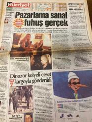 HÜRRİYET GAZETESİ DOĞUM GÜNÜ HEDİYESİ - 17 OCAK 2002 -TAM TAKIM 32 SAYFADIR -Sibel Can-Lara Falay-Bush-Bülent Ecevit-Rahşan Ecevit-Laura Bush-Oktay Ekşi-Ertuğrul Özkök-Muharrem Sarıkaya-Lorant-Fatih Akyel-Ogün Temizkanoğlu-Hami Mandıralı-Lucescu-Berkant-Batista-Halil Özkan-Altan Tanrıkulu-İlhan Soyler-Nihat Kahveci-Levent Kırca-Oya Başar-Pelin Batu-Mustafa Altıoklar-Aşkın Nur Yengi-Haluk Bilginer-Cem Kurtoğlu-Deniz Akkaya-Pakize Suda  Telaştan radara yakalandı-Üç intiharda da aynı isim çıktı-ABD ile ekonomide yeni dönem açılıyor-Bu tuhaf hesabı kimse anlamadı-İnsan onurunu zedeleme suçu geliyor-Sözümün eriyim-İkizlerimi karıştırıyorum-Tahkim Kurulu kapısı kapalı-Ogün: Yenildiğimizde G.Saray’ı dövmüyorum-Hami’nin rüyası-Aslan gibisiniz-Kendime yeni yeni geliyorum-Batista üzgün-Süper Marinho-Nihat gidiyor-AIDS iftirasına trilyonluk dava-Aşkın Nur aşık olunacak kadın-Kozlarını tiyatroda paylaşacaklar-Yerli Beyaz Gölge  Dizi/Film/Tiyatro: Yılan Hikayesi-Son-Amelie-Oğul Odası-Yüzüklerin Efe