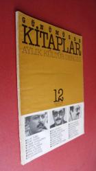GÜNÜMÜZDE KİTAPLAR AYLIK KÜLTÜR DERGİSİ- 12 ARALIK.1984