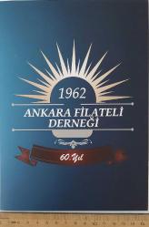 2022 ANKARA FLATELİ DERNEĞİNİN 60.YIL ANISINA ÇIKAN ORJİNAL PORTFÖYÜ KOMPLE FULL 2PPP1O ÇOK NADİR