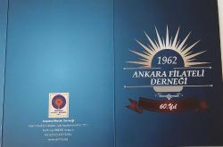 2022 ANKARA FLATELİ DERNEĞİNİN 60.YIL ANISINA ÇIKAN ORJİNAL PORTFÖYÜ KOMPLE FULL 2PPP1O ÇOK NADİR
