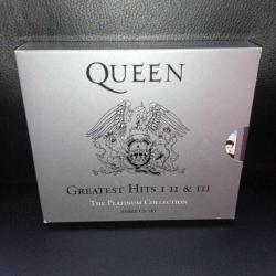 Cd Queen greatest Hits 1, 2 & 3. The Platinum Collection. Orijinal. Avrupa baskı. 3 disk. sıfır ayarında. koleksiyonluk