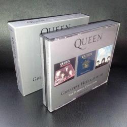 Cd Queen greatest Hits 1, 2 & 3. The Platinum Collection. Orijinal. Avrupa baskı. 3 disk. sıfır ayarında. koleksiyonluk