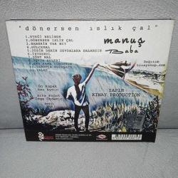 Cd manuş baba dönersen ıslık çal. çok iyi durumda. Orijinal. Koleksiyonluk