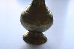 Eskilerden Gülebdan - Eski  Pirinç Gül Suyu Şişesi - Orta Boy Gülebdan (İ6 KASA