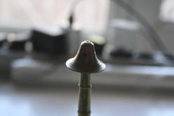 Eskilerden Gülebdan - Eski  Pirinç Gül Suyu Şişesi - Orta Boy Gülebdan (İ6 KASA