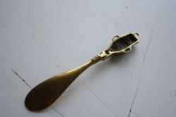 MASK DEKORLU ESKİ PİRİNÇ KERATA (İ6 KASA