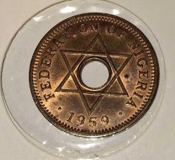 1959 NİJERYA 1/2 PENNY