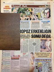 SÜPER TAN GAZETESİ DOĞUM GÜNÜ HEDİYESİ - 16-17 MAYIS 2004 -TAM TAKIM 8 SAYFADIR -Beyazperdeden cinsel çeşitlemeler Türk Sinemasında Erotik Devrim-Türk Sinemasında Cinsellik-Rafet el Roman ile davası süren Tuğba Altıntop-Salih Güney-Cüneyt Arkın-Seyyal Taner-Serpil Çakmaklı-Fulden Uras-Hülya Koçyiğit-Türkan Şoray-Müjde Ar-Şevket Atoşlu-Ayşe Hatun Önal-Deniz Akkaya-Güzide Duran-Savaş Kalafat-Teoman-Suna Kan  Türk sinemasında erotik devrim-Bir dizi Müjde Ar erotizmi-Krizin adı bile yeter-Çeksene elini-Manken savaşı-Cinsel kaygıların rüyaya yansıması-İbret alınacak olaylar-Aynı evde yaşamakla aids bulaşmaz-Cinselliğin kitabı-Kıyamet kapıda-Yatak tekniği-Tatu ustası-Sucu itiraf ettiren rüya-Cinsellikte hipnozun gücü-Aşkın faydaları  Alt başlıklar: Saygın kadınların eteğini kaldırmak elbette bir ‘hayat kadını’nın eteğini kaldırmaktan daha heyecan verici olacak-Cinsel içerikli filmler-Sosyal içerikli filmler-Müjde Ar entelektüel bir cinselliğin kadını mı-Bu filmlerin en önemlileri-Manken şark
