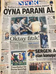 HÜRRİYET GAZETESİ DOĞUM GÜNÜ HEDİYESİ - 4 MAYIS 1999 -TAM TAKIM 40 SAYFADIR -Merve Kavakçı-Süleyman Demirel-Chirac-İnönü-Ecevit-Oktay Ekşi-Okan Buruk-Arif Erdem-Korkut Göze-Bayram Aydın-Hasan Arat-Feldkamp-Ali Yıldırım-Joachim Löw-Sergen Yalçın-Sebahattin Gökkan-Hagi-Alpay-Ümit-Dumitrescu-Altan-Kalivnes-Coşkun-Baliç-Semenic-Bülent Tuncay-Sadik İlhan-Sibel Can-Deniz Seki-Sema Yıldız-Gökay Yapa-Güz Aral-Kadınların isyanı-O ajan çünkü-Merve’ye jet soruşturma-Tebliği okudu kaçtı-O girerse divandan çekilirim-FP bilerek geriyor-Görev Ecevit’te-ÖSS 6 Haziran’da-İnönü’den CHP’ye ret-İyi teklife giderim-Sakatlanmasam kral olurdum-Terim Bizde eksik olmaz-Oyna paranı al-Oktay fıtık-Sergen Asıl olan konuşmak-Fenerbahçe 92 yaşında-Ya biter ya uzar-Artık ağlamak yok-Deniz Seki’nin çocuk özlemi-Uyuşturucuya ihtiyacım yok-Erkeklere savaş açtı-Türbanla Meclis Genel Kurulu’na girerek yemin etmeye kalkan FP’li Merve Kavakçı kadınları isyan ettirdi-Merve ve dün de protesto yağdı-Berhan Hanım’ın öfkesi-Ces