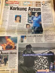 HÜRRİYET GAZETESİ DOĞUM GÜNÜ HEDİYESİ - 4 MAYIS 1999 -TAM TAKIM 40 SAYFADIR -Merve Kavakçı-Süleyman Demirel-Chirac-İnönü-Ecevit-Oktay Ekşi-Okan Buruk-Arif Erdem-Korkut Göze-Bayram Aydın-Hasan Arat-Feldkamp-Ali Yıldırım-Joachim Löw-Sergen Yalçın-Sebahattin Gökkan-Hagi-Alpay-Ümit-Dumitrescu-Altan-Kalivnes-Coşkun-Baliç-Semenic-Bülent Tuncay-Sadik İlhan-Sibel Can-Deniz Seki-Sema Yıldız-Gökay Yapa-Güz Aral-Kadınların isyanı-O ajan çünkü-Merve’ye jet soruşturma-Tebliği okudu kaçtı-O girerse divandan çekilirim-FP bilerek geriyor-Görev Ecevit’te-ÖSS 6 Haziran’da-İnönü’den CHP’ye ret-İyi teklife giderim-Sakatlanmasam kral olurdum-Terim Bizde eksik olmaz-Oyna paranı al-Oktay fıtık-Sergen Asıl olan konuşmak-Fenerbahçe 92 yaşında-Ya biter ya uzar-Artık ağlamak yok-Deniz Seki’nin çocuk özlemi-Uyuşturucuya ihtiyacım yok-Erkeklere savaş açtı-Türbanla Meclis Genel Kurulu’na girerek yemin etmeye kalkan FP’li Merve Kavakçı kadınları isyan ettirdi-Merve ve dün de protesto yağdı-Berhan Hanım’ın öfkesi-Ces