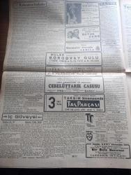Cumhuriyet Gazetesi - 12 İkincikanun (Ocak) 1940 - asıl tehlike yazan Nadir Nadi Başmakale - yeni zelzeleler Tekirdağ Çankırı Gerede ve Zile'de sarsıntılar oldu - Erzincan'da kurdukları çadırın önünde yardım bekleyen bir aile fotoğraf - zelzele mıntıkasına İstanbul'un yardımı  720 bin 847 Lira 37 Kuruşu buldu - Salla mıntıkasında Rus Kuvvetleri muhasara edildi - Rus tayyareleri tarafından bombardıman edilen Helsinki de harap olan bir mahalle fotoğraf - İngiliz ve Alman tayyareleri arasında bir muharebe - Numan Menemencioğlu Bulgaristan'da - Bayer müessesesi memleketimizdeki faaliyetini tatil ediyor - garp cephesinde kar üstünde çay içen İngiliz askerleri fotoğraf - Katip Çelebi'nin eseri basılıyor - gizli bir Polonya teşkilatı keşfedildi - Katip Çelebi ve Evliya Çelebi'nin mezarları naklediliyor - macera kadınları filmi bugün Sakarya sinemasında - Broadway gülü filmi Melek sinemasında - Şehzadebaşı Turan tiyatrosunda Ali Baba'nın mirası - Milli Piyangoyu 24782 numaralı bilet kazandı