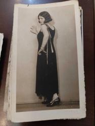 KRT146----1932 ADANA STÜDYO GENÇ HANIM FOTOĞRAFI