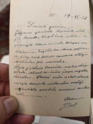 KRT146----1932 STÜDYO GENÇ HANIM FOTOĞRAFI--ARKASI YAZILI