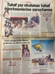 HÜRRİYET GAZETESİ DOĞUM GÜNÜ HEDİYESİ - 6 EYLÜL 2002 -TAM TAKIM 38 SAYFADIR -Recep Tayyip Erdoğan-Emine Erdoğan-Hülya Avşar-Demet Akbağ-Bülent Ecevit-Süleyman Demirel-Oktay Ekşi-Ertuğrul Özkök-Verheugen-Gürsel Aytaç-Adam Davis-Sanderson-Keith Tomayko-Ricky-Charlize Theron-Mirsad Türkcan-Hidayet Türkoğlu-Hüseyin Beşok-Ahmet Kabahasanov-Ahmet Kalkan-Ahmet Kurtuluş-Ahmet Kayaoglu-Hüseyin Özbey-Hüseyin Beşok-Hüseyin Kabataş-Selami Özdemir-Şeref Has-Can Çobanoğlu-Hasan Şaş-Sabancı-Terim-Süreyya Ayhan-Burhan Uslu-İlhan Mansız-Nakata-Sunny Side-Up-Lucescu-Mirza Mansiz-Sumiy Sede-Ümit Davala-Miroslav Stevic-Kalou  Çöküşün 5 nedeni-Steril çadırda yaşıyordu artık özgür-Gen tedavisinin mucize çocuğu-Hülya: En çirkini oydu-Purodan ağzı yandı sigarayı bıraktı-Demet Akbağ Kanal D’de-Emine Hanım taahhüdü-Yaz okulunun tuhaf hocaları-Hoca’dan Tayyip’e oy verme mektubu-HADEP yedi DEHAP’a kaçtı-Suikastten kurtuldu-Açıklamalı yazı-YÖK’ten Türkçe harç-Yüzde 62 dışarda-1.5 metrelik yaratık-Babamızı biz öldü
