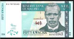 ** MALAVİ ( 50 * KWACHA ) 2011 - ÇİL
