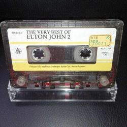 Kaset the very best of Elton John 2. Kartoneti yok. Orijinal. sorunsuz çalışıyor