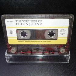 Kaset the very best of Elton John 2. Kartoneti yok. Orijinal. sorunsuz çalışıyor