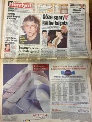 HÜRRİYET GAZETESİ DOĞUM GÜNÜ HEDİYESİ - 19 ARALIK 2003 -TAM TAKIM 48 SAYFADIR -Deniz Seki-Deniz Seki’nin dedesi de cinayetten yatmış-Doktor babanın en zor görevi-Ameliyathane baskını bardağı taşırdı-Michael Jackson-Michael Jackson Müslüman oldu-ABD: İran’a vize koyun-Ladin-Ladin’den emir alan imam elde-Denizbank’a iade yolu-O jüride olsaydım-Ayrılma kavgası gizli müzeyi ortaya çıkardı-Kar İstanbul’u pas geçip gitti-Panik yapmadı-Ahmet Dursun-Ahmet beş kuruş alamaz-Kartal’da direniş-İbrahim Üzülmez-İbrahim Üzülmez bugün imzalıyor-Okan-Okan kara listede-Trabzonspor-Trabzonspor küskünler barajı-Tümer-Utan Türkiye-Can Bartu-Gönlüm Ortega’yı istiyor-Tuncay-Tuncay devreyi kapattı-Daum-Daum: Galibiyete sevinemedik-Van Hooijdonk-Van Hooijdonk riske edilmedi-Aurelio-Aurelio’dan eşine mesaj-Karikatür-Emre OKTAY-Sadık Kemal YAŞAR-Mahmut Karatoprak-Nural Dağdemir-İvan Loubenikov-Süleyman Saim Tekcan-Mehmet Pesen-Ata Demirer-İsmail Nasıl Büyüdü-İsmail-Efendi Enis Fosforoğlu-İnisanmorelu Yüzbaşı-Met