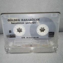 Kaset Gülden Karaböcek hayatımın şarkıları. Kartoneti yok. Baştan sona sorunsuz çalışıyor.