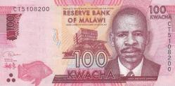 2020 Malavi 100 Kwacha ÇİL