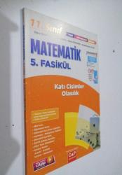 Çap Yayınları Lise - Ortaöğretim 11.Sınıf  MATEMATİK Fasikül . KATI CİSİMLER - OLASILIK