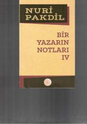 BİR YAZARIN NOTLARI - DÖRT CİLT TAKIM