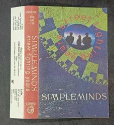 SADECE KARTONETTİR * KASET YOKTUR * SIMPLE MINDS * STREET FIGHTING YEARS