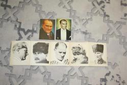 2 ADET ATATÜRK KARTPOSTAL VE COK ÖZEL AJANS TÜRK BASIN VE BASIM KURUMU 1953 COK ESKİ ATATÜRK RESİMLERİ (YENİ KOLİ 3) P8